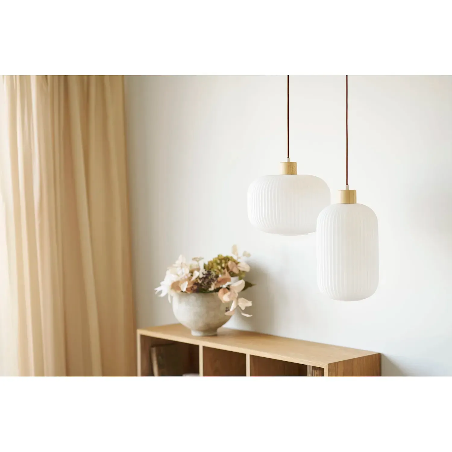 Lampa wisząca ARGALO 20 cm biała — zdjęcie 5