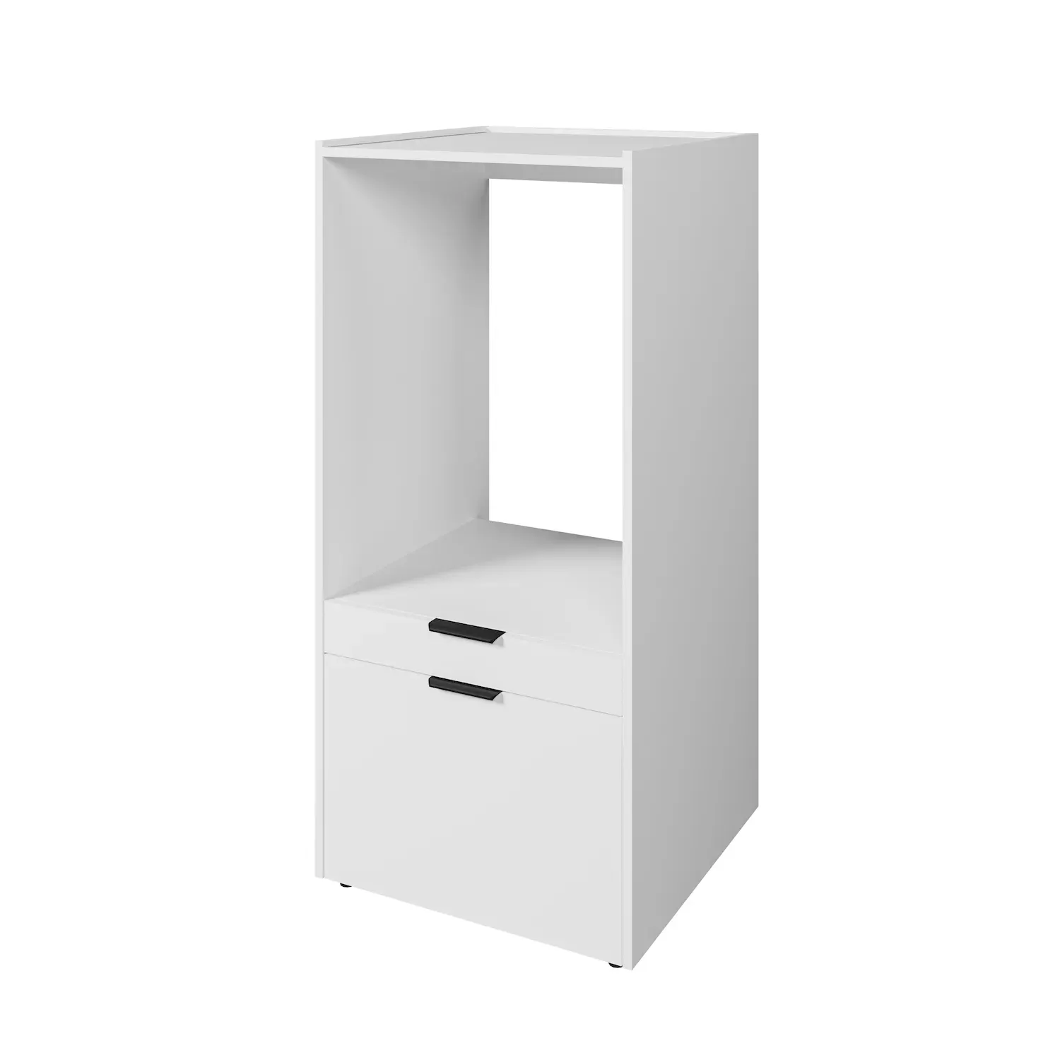 Zabudowa na pralkę lub suszarkę ANDIAMO szuflada półka biały