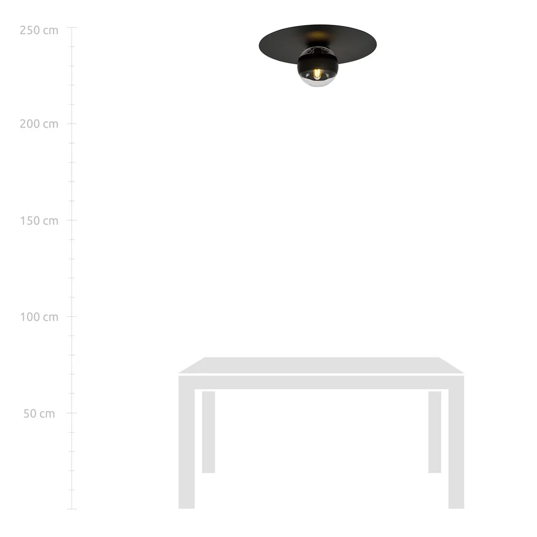 Lampa sufitowa SOLAR Czarny 1129/1 - 1129/1