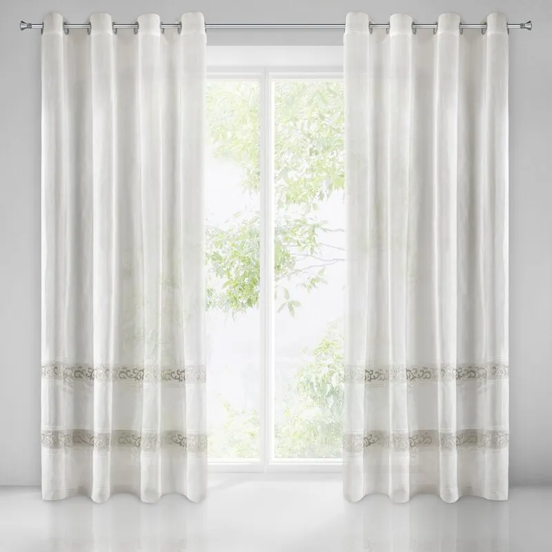 FIRANA GOTOWA ANNE 140X270 CM BIAŁY FIRANA GOTOWA ANNE 140X270 CM BIAŁY