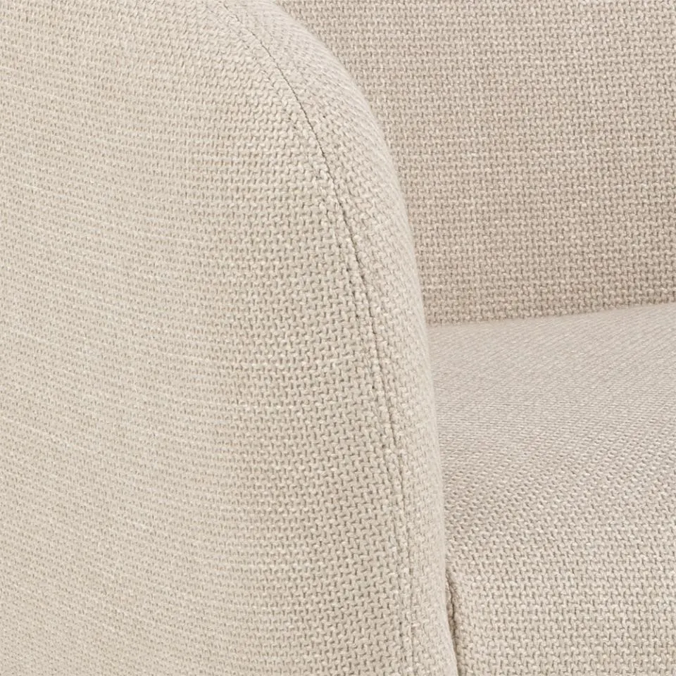 Fotel obrotowy CLARA Beżowy - 0000101836