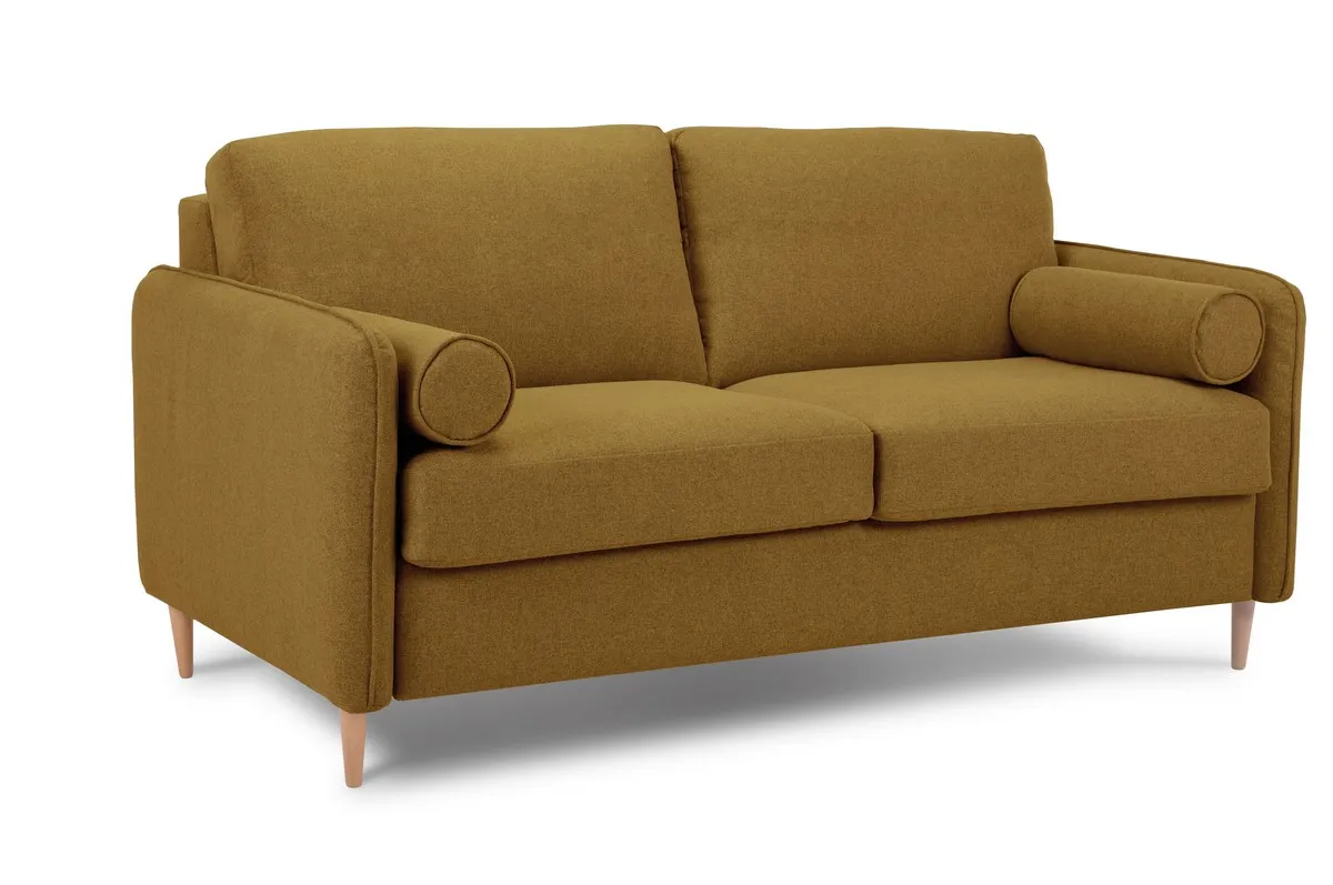 Sofa rozkładana Compact musztardowa MEBLEX