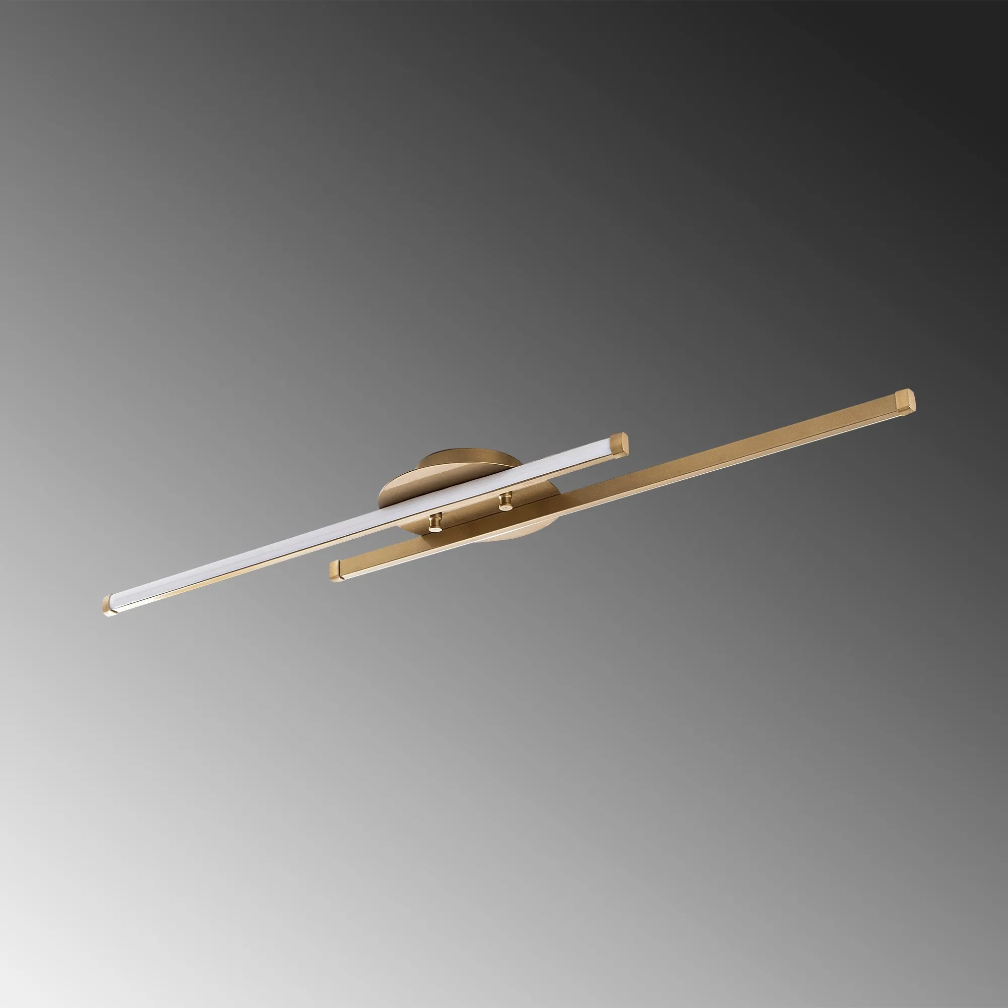 Żyrandol liniowy LED UMUT 86cm złoty biały - ASI_119FRS1504