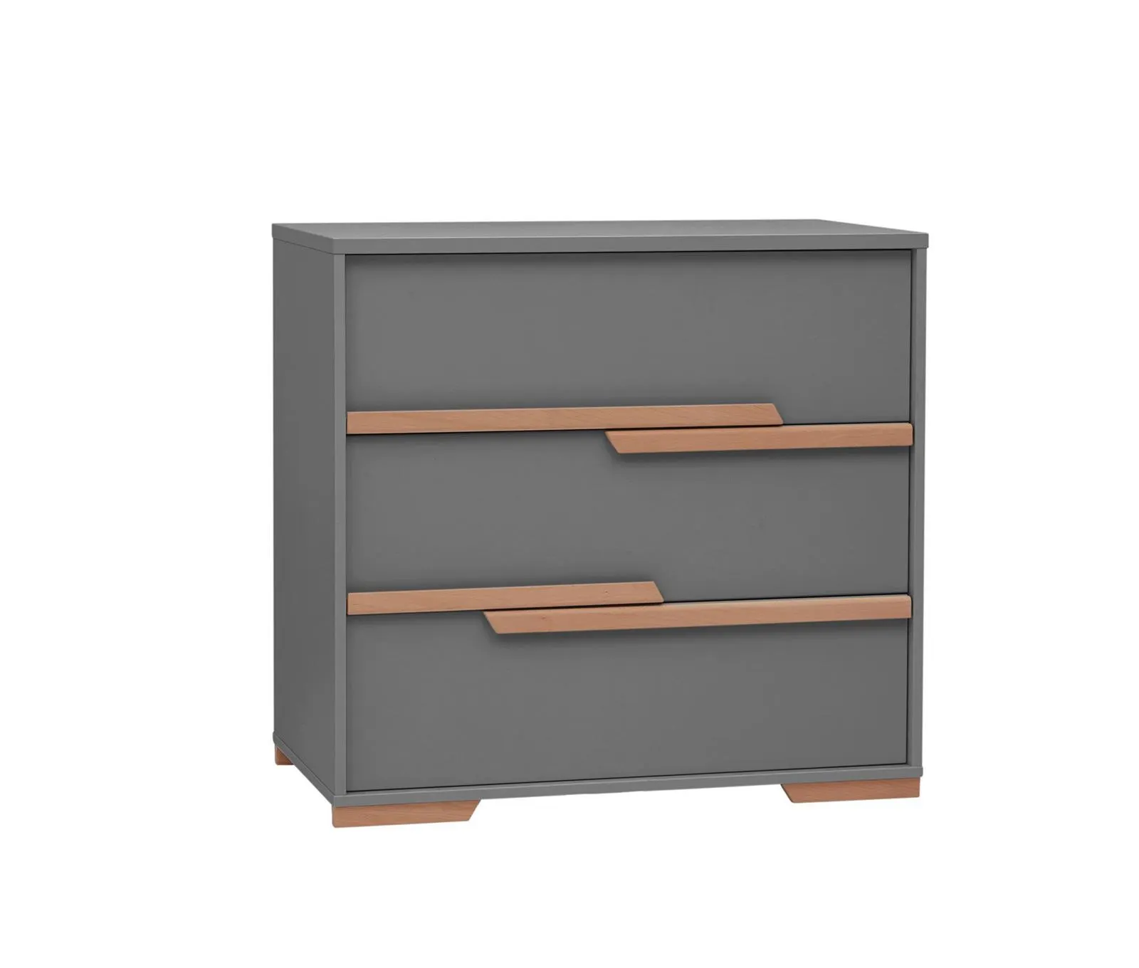 Komoda z szufladami SNAP 99 cm ciemnoszara