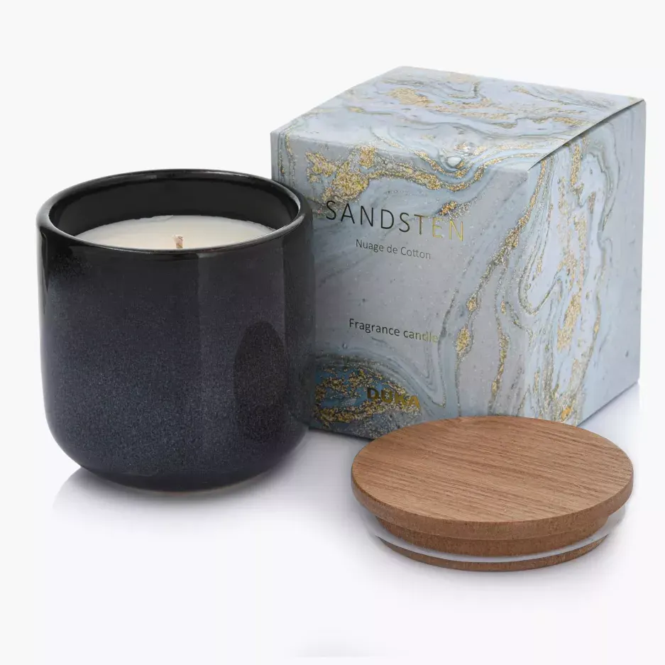 Świeca zapachowa sojowa DUKA SANDSTEN Nuage de Cotton 280 g