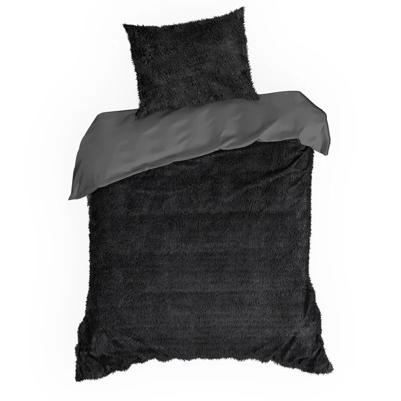 POŚCIEL D91 TIFFANY 220 X 200 CM CZARNY - EU_453141