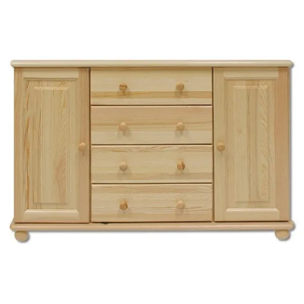 KD122 komoda S118 W78 G47 sosna naturalny DREWMAX