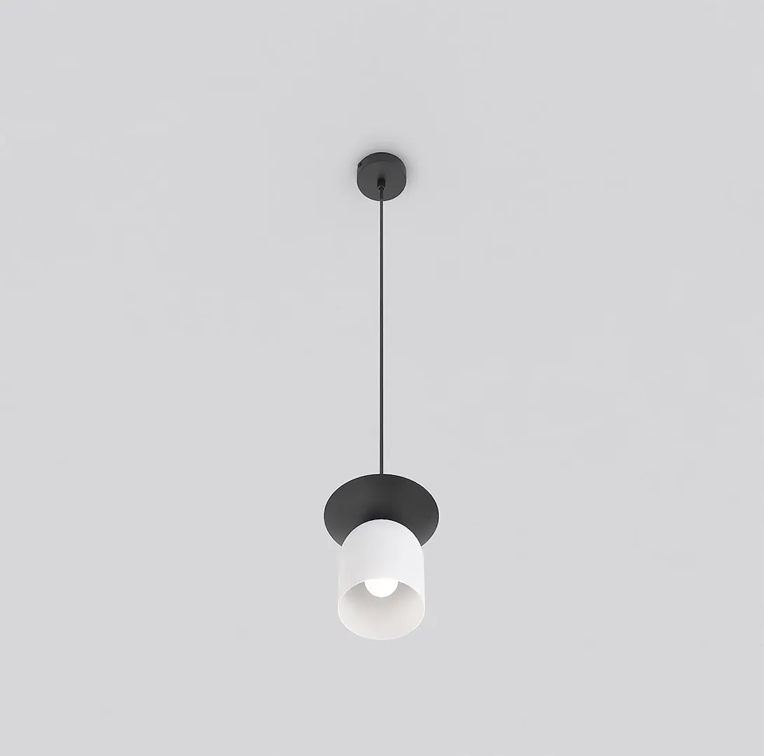 Lampa wisząca metalowa EGO 1 BL biała - 1613/1