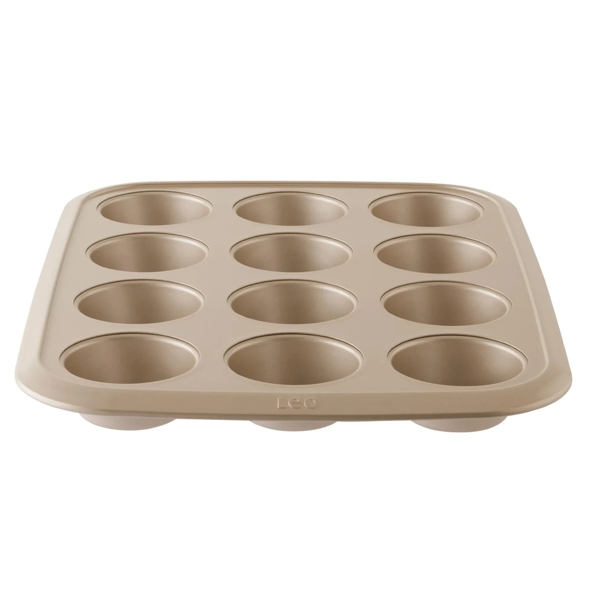 formy-do-muffinek, foremka-silikonowa, kolor-beżowy, płaska-wysoka, non-stick