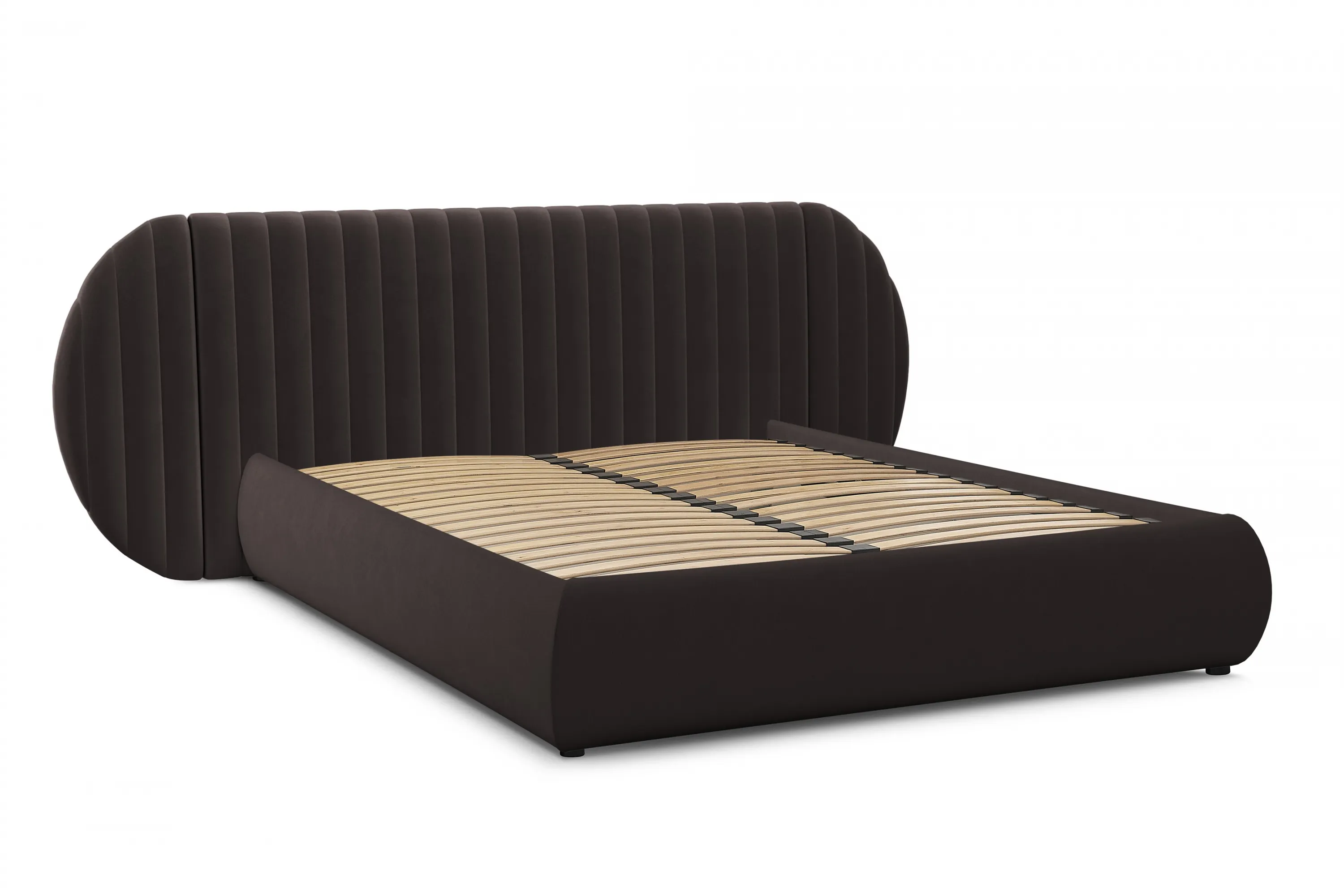 Łóżko Galin z pojemnikiem / 180x200 / Salvador (SIC) 4 - brązowy Łóżko Galin z pojemnikiem / 180x200 / Salvador (SIC) 4 - brązowy