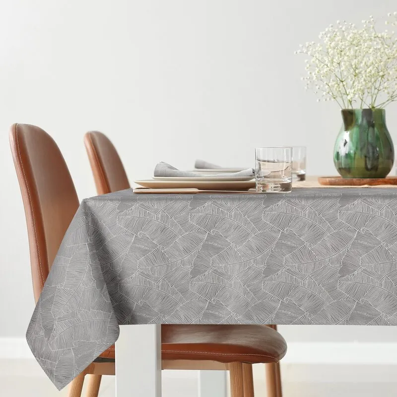 OBRUS ISLA 140 X 260 CM SREBRNY OBRUS ISLA 140 X 260 CM SREBRNY