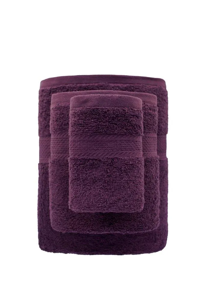 Ręcznik frotte MATEO 70x140 gramatura 450 fioletowy - FARO_25955