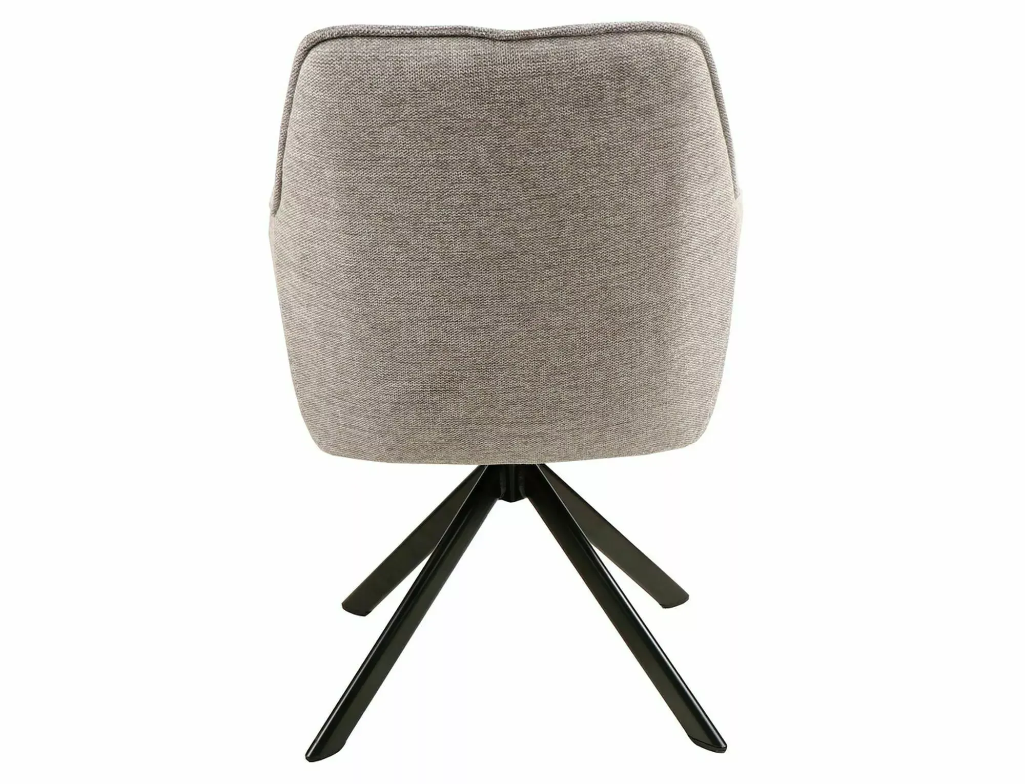 Krzesło obrotowe NOTTI BREGO 07 szare czarny stelaż - NOTTIBRCSZ