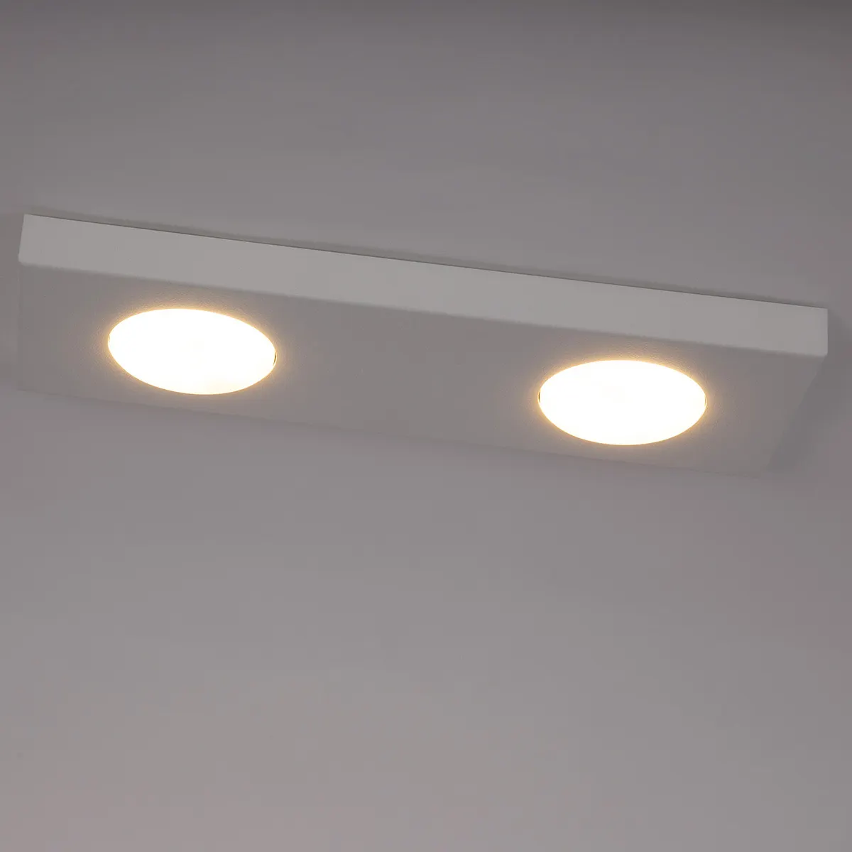 Plafon HERO 2 prostokąt biały - SI_40997