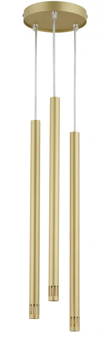 Lampa wisząca SOPEL LASER 3 złota Lampa wisząca SOPEL LASER 3 złota