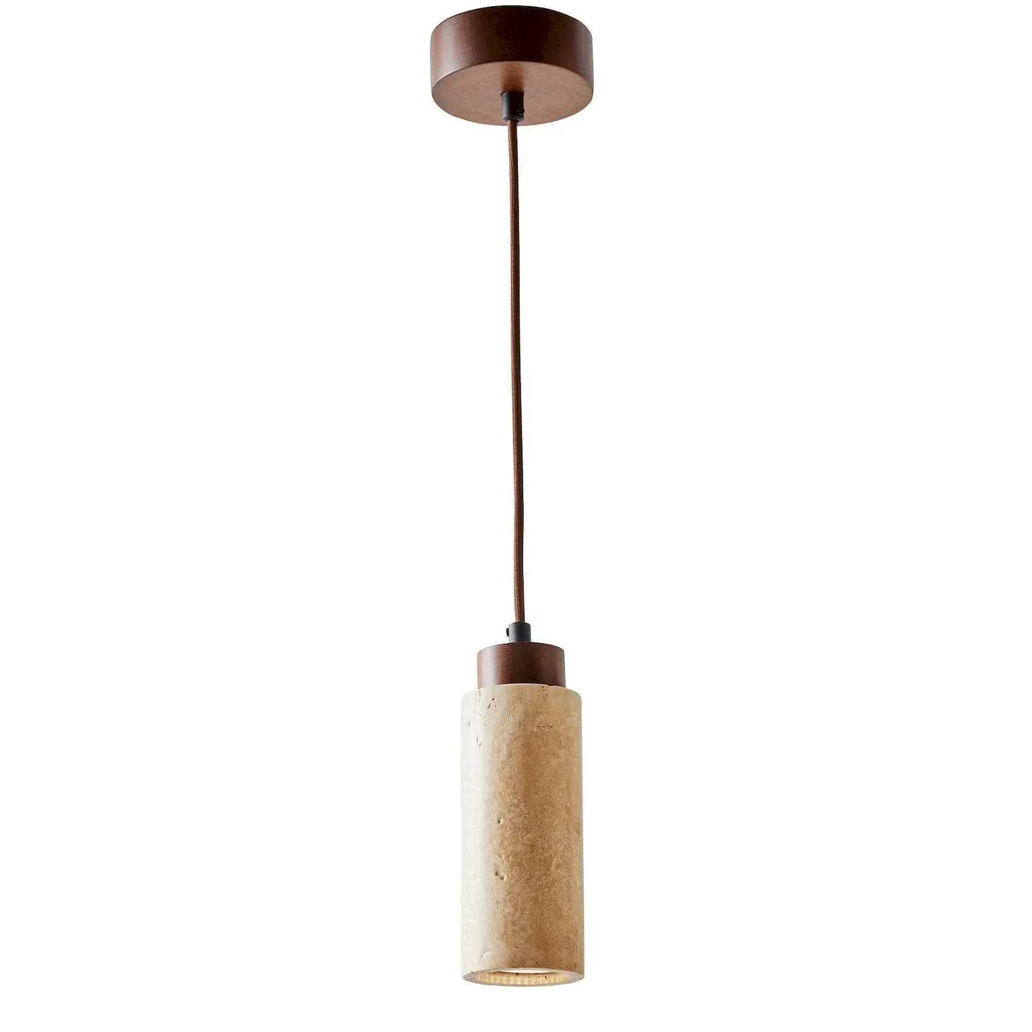 Lampa wisząca BABIL Walnut beżowy brązowy orzech Lampa wisząca BABIL Walnut beżowy brązowy orzech
