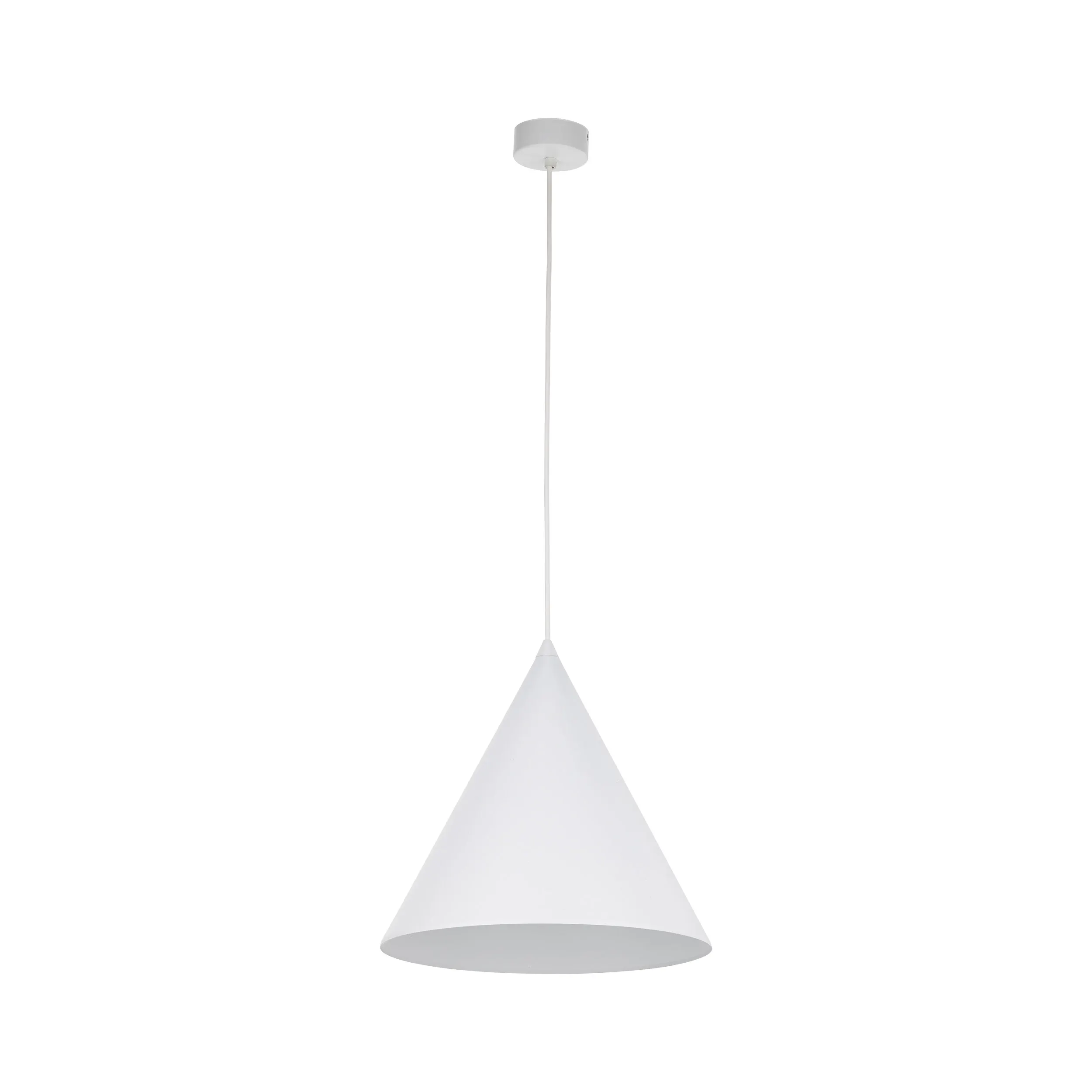 Lampa wisząca CONO biała 160x32cm