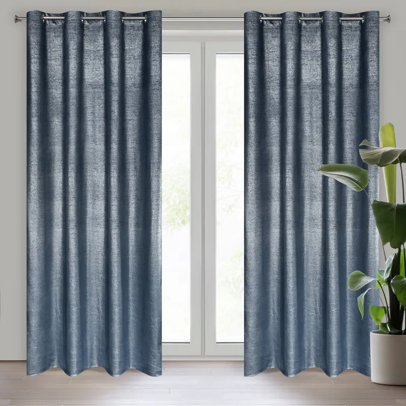 ZASŁONA GOTOWA AMBI 140 X 250 CM GRANATOWY ZASŁONA GOTOWA AMBI 140 X 250 CM GRANATOWY