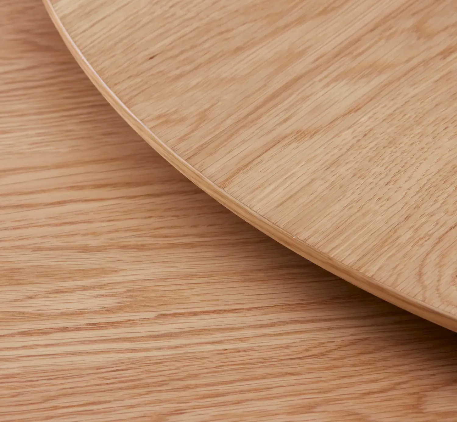 Zestaw stolików kawowych ADDA 2szt. (FI 58cm - FI88cm) - dąb naturalny - UN_48582780