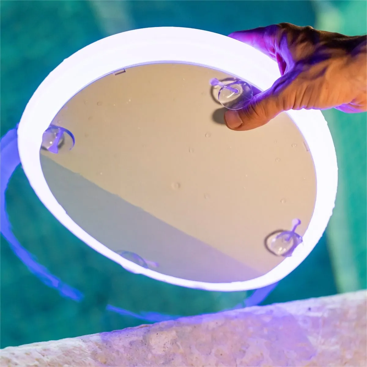 image bęben, pokryty, plastikowy?, kij?, podświetlany