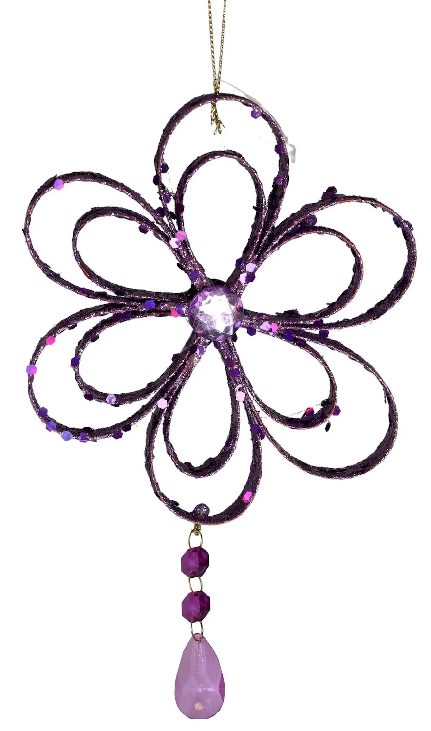 Zawieszka KWIAT fioletowy Zawieszka KWIAT fioletowy