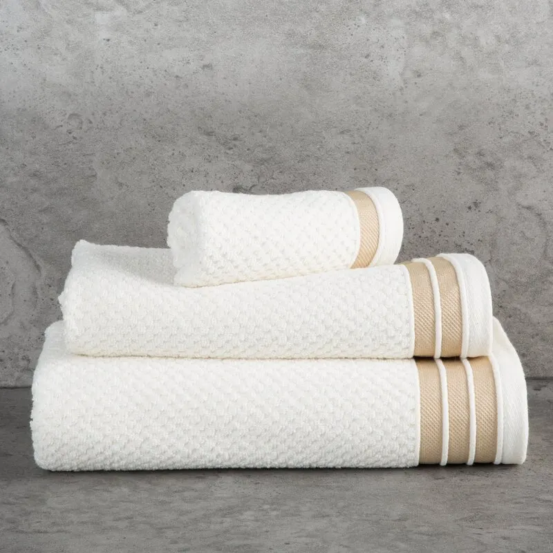 RĘCZNIK MADLEN (02) 70 X 140 CM KREMOWY - EU_454908