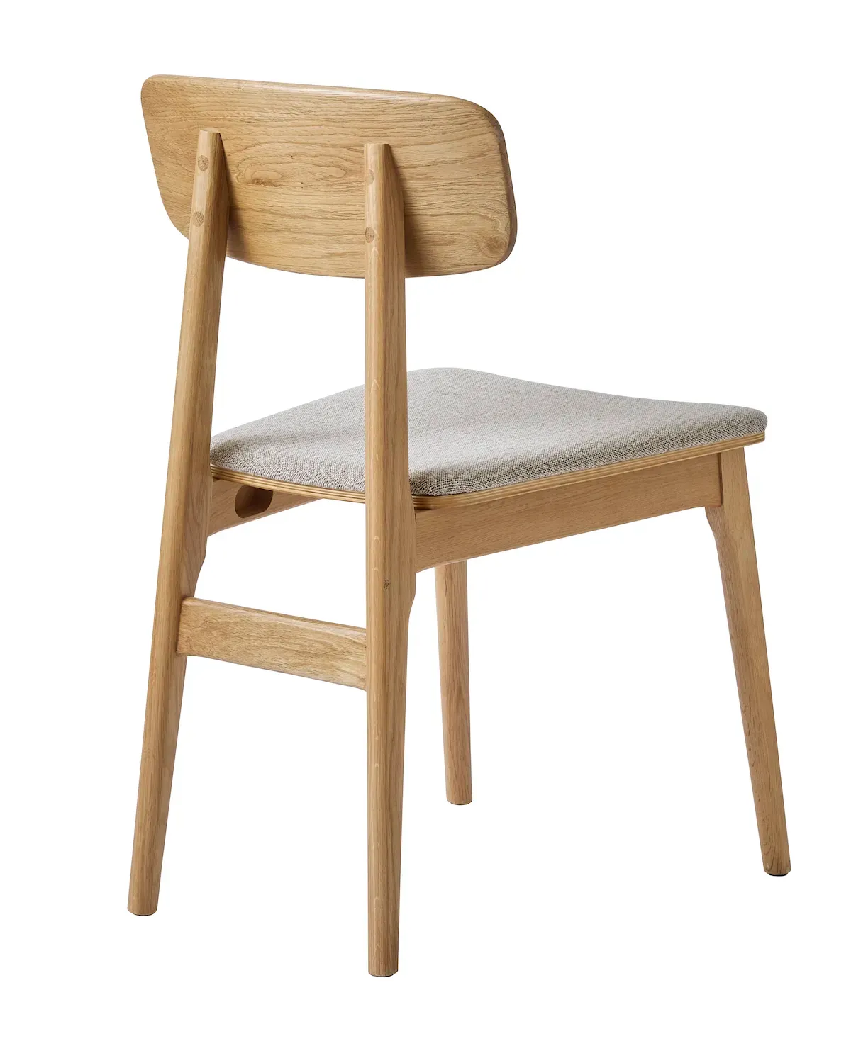 Krzesło drewniane LIVO - piaskowy, naturalny - UN_38444205