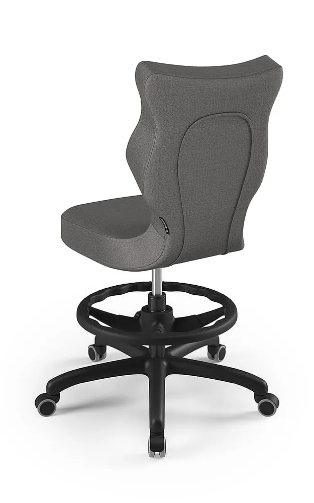 Krzesło młodzieżowe Petit czarny Monolith 33 rozmiar 6 WK+P - NB-A-6-B-A-MT33