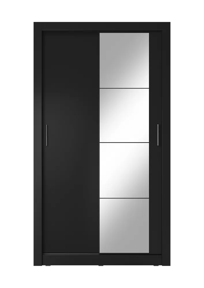 Szafa 2-drzwiowa ARTI AR-06 120cm czarna - AR6C