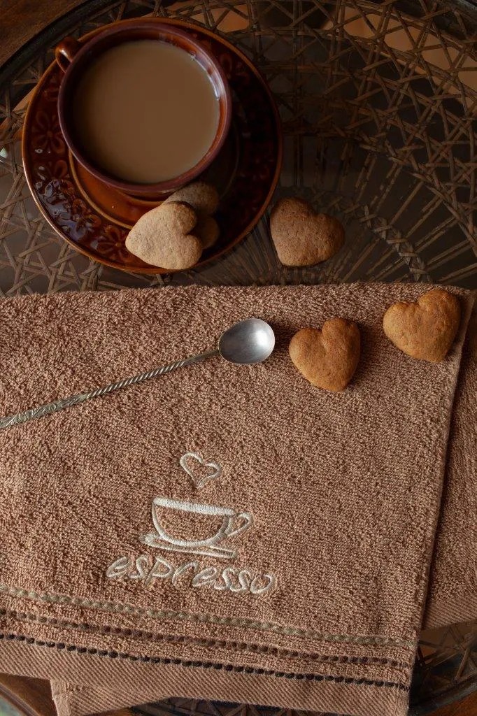 Ręczniki kuchenne 30x50 zestaw 3 szt. COFFEE 001 - FARO_28547