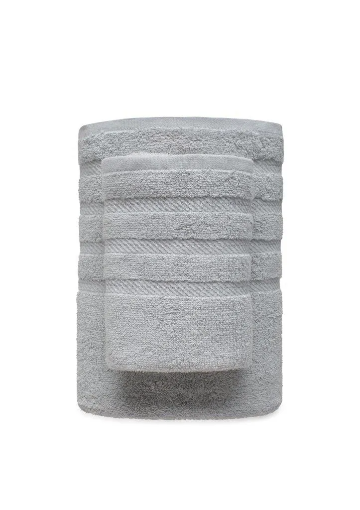 Ręcznik frotte EVA 50x90 gramatura 450 jsnoszary - FARO_26509