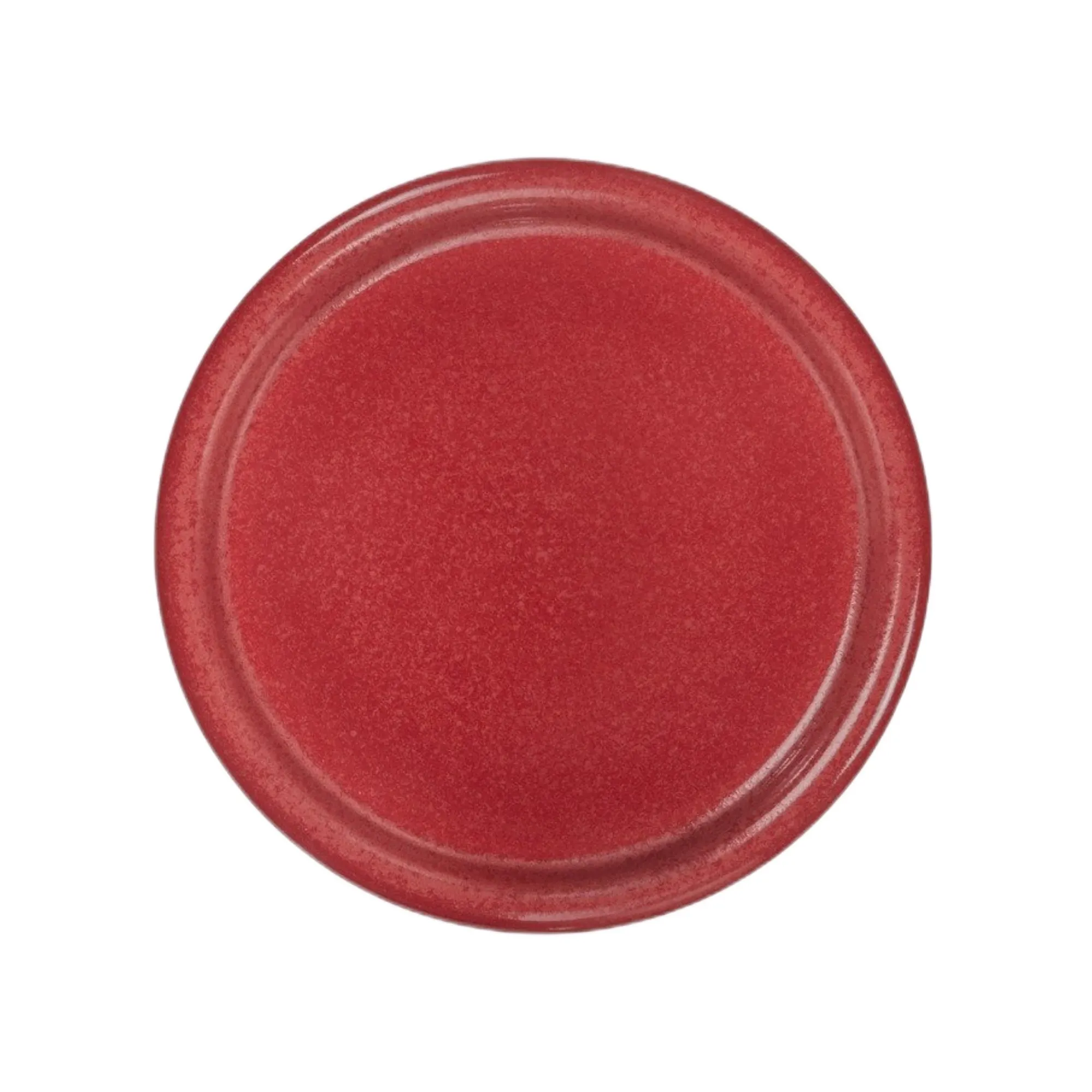 talerz, czerwień, okrągły, porcelana, miska