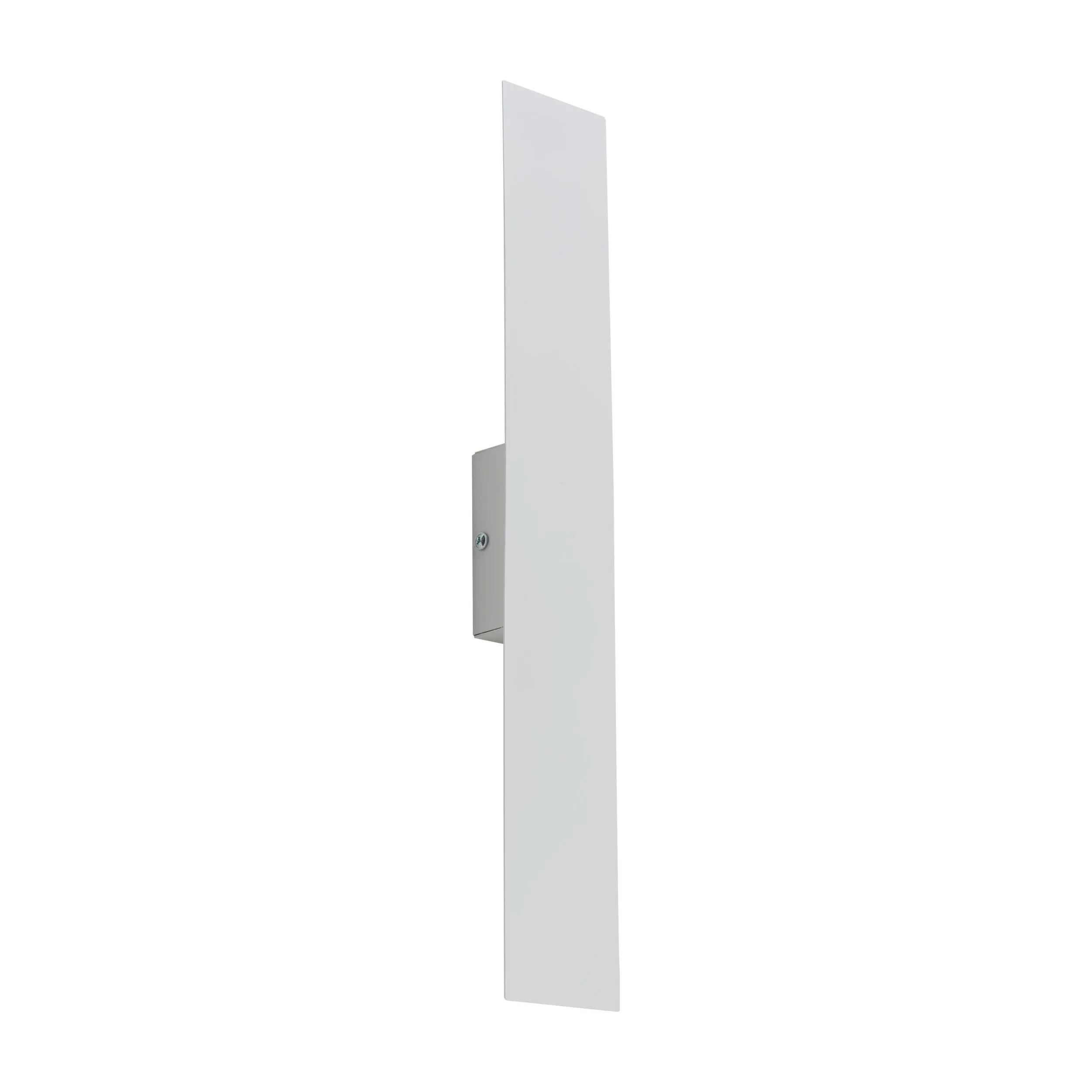 Kinkiet NAVI biały ze srebrnym elementem metalowa 50x8x4cm