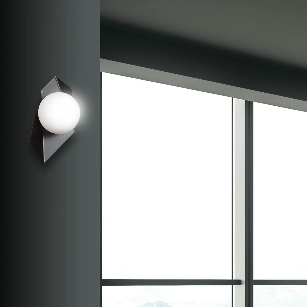 Lampa wisząca DRIFTON 1 czarny biały — zdjęcie 7