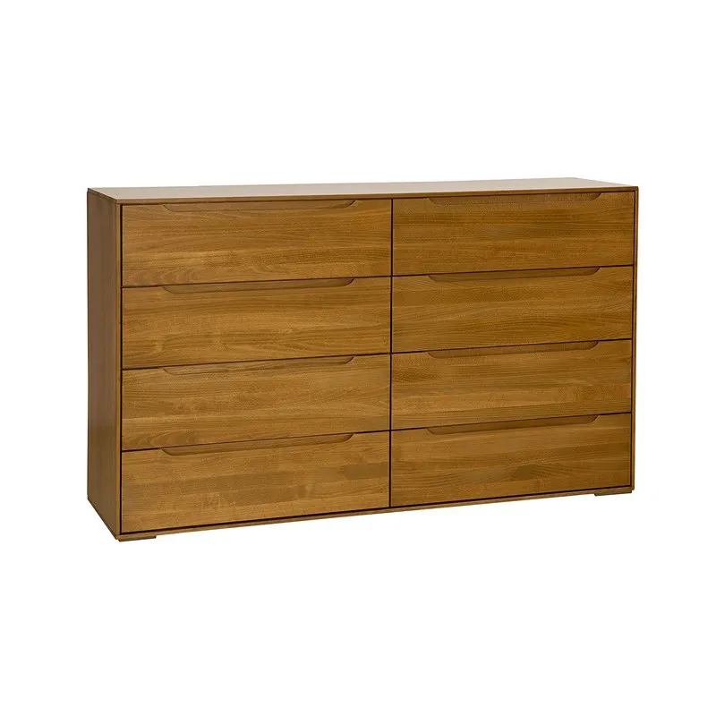 Komoda bukowa KD420 Naturalny DREWMAX