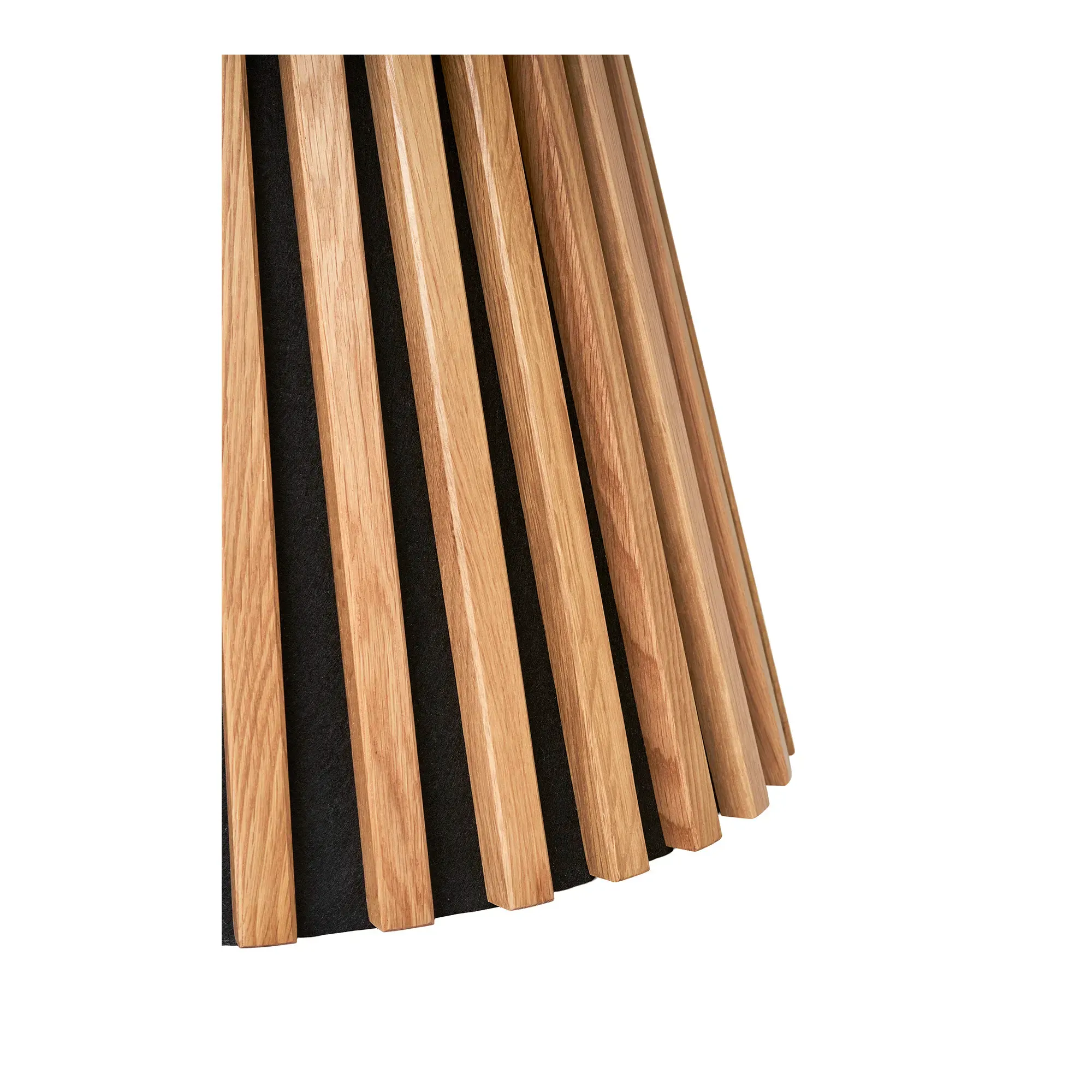 Stolik kawowy okrągły na szerokiej podstawie OSAKA FI70 W45 NATURALNY naturalny - 2102080