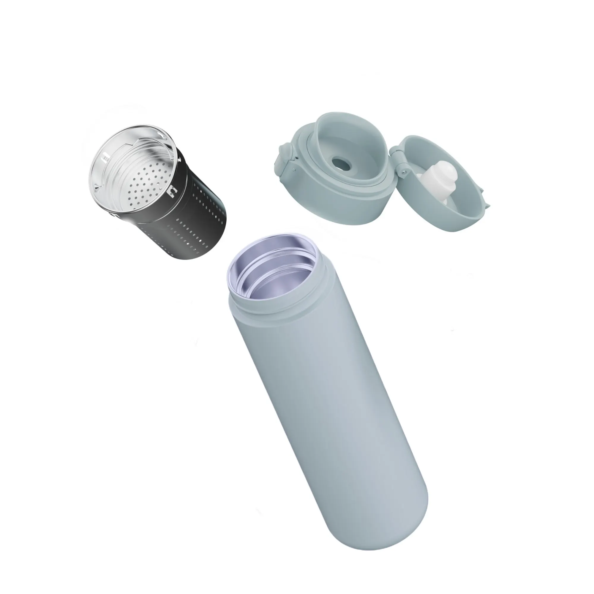 termometr, butelka, zestaw, kapsuła, filtr