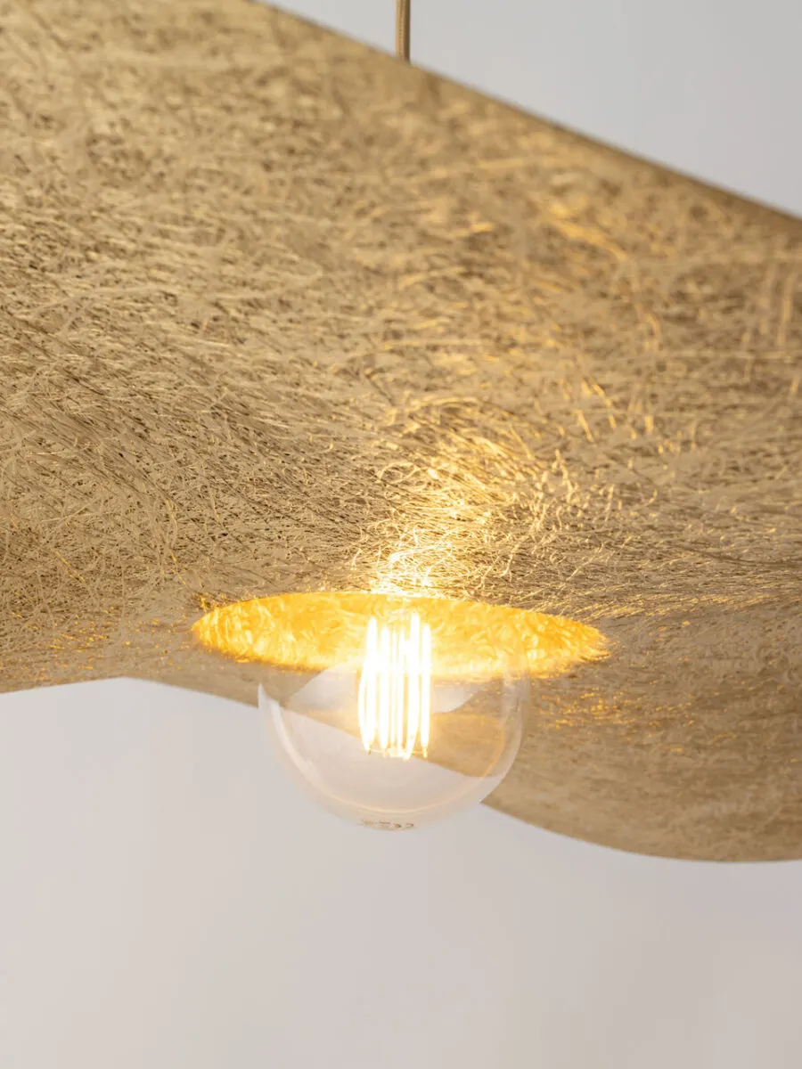 Lampa wisząca KAPELLO M złota - SI_32348