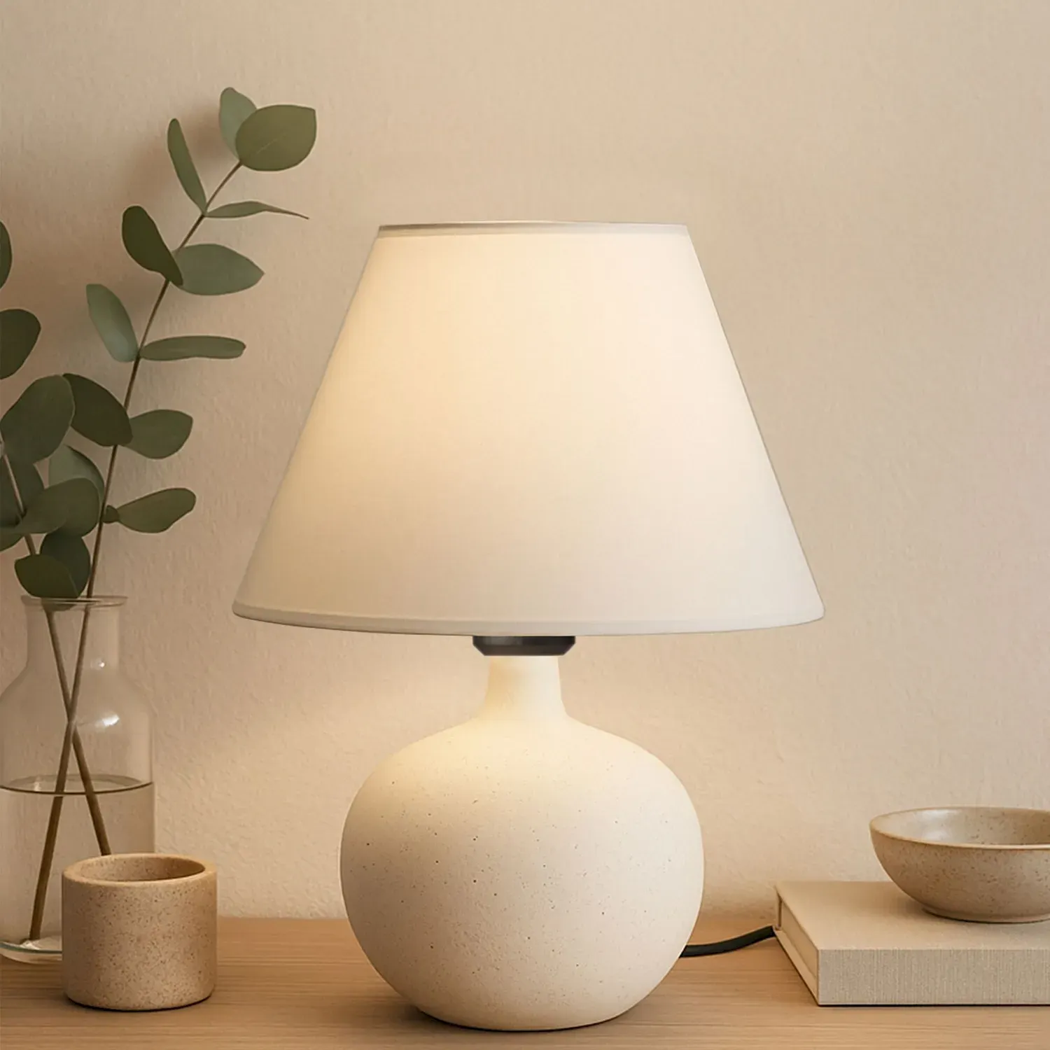 Lampa stołowa 241932 kremowa — zdjęcie 2
