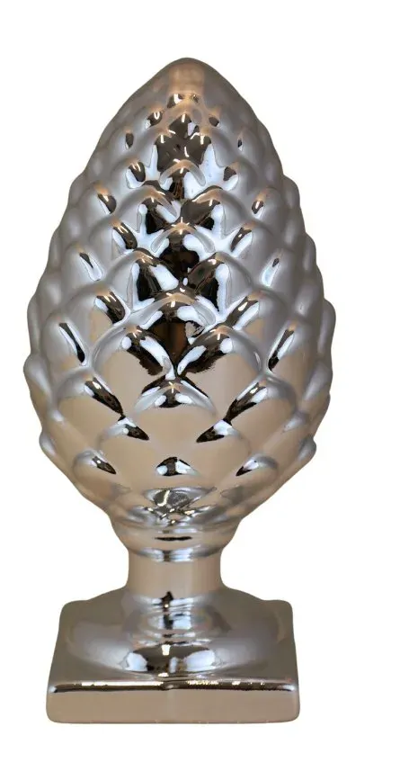 KARCZOCH ceramiczny MAŁY srebrny