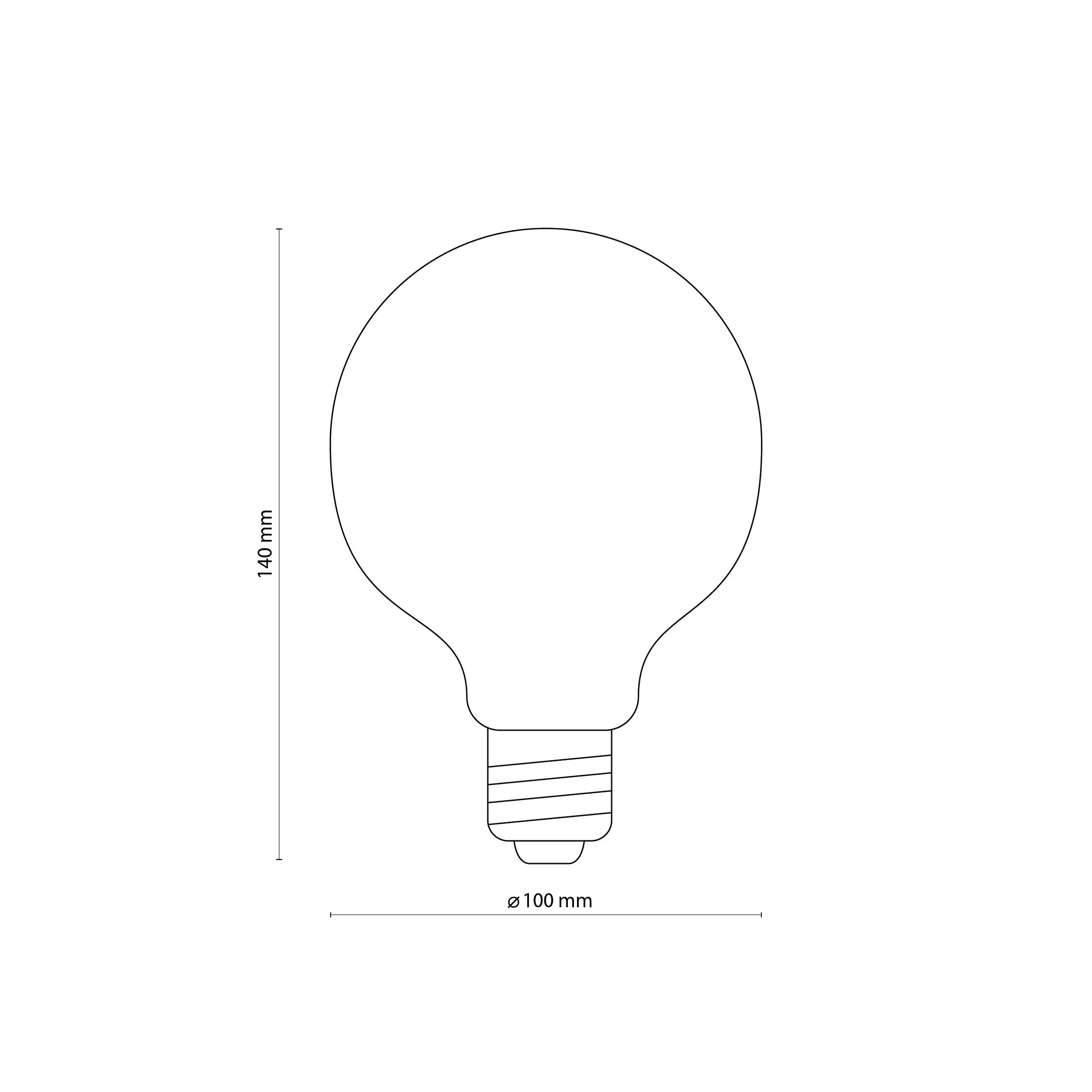 Żarówka Clear G95 - TK_3571