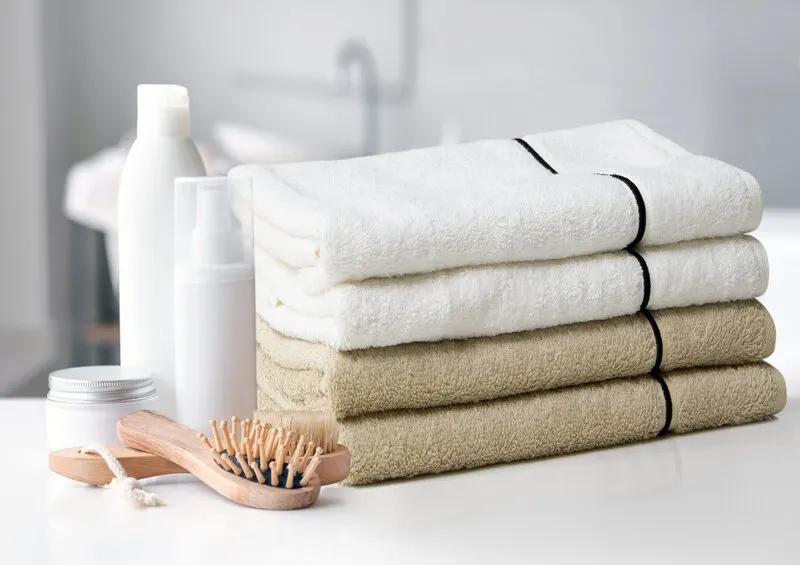 RĘCZNIK BAMBO (07) 50 X 90 CM CZERWONY - EU_389223