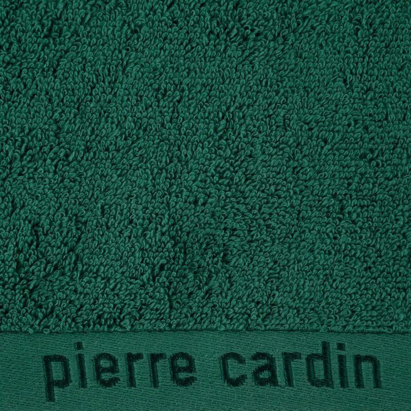 RĘCZNIK PIERRE CARDIN EVI 50X90 CM BUTELKOWY ZIELONY