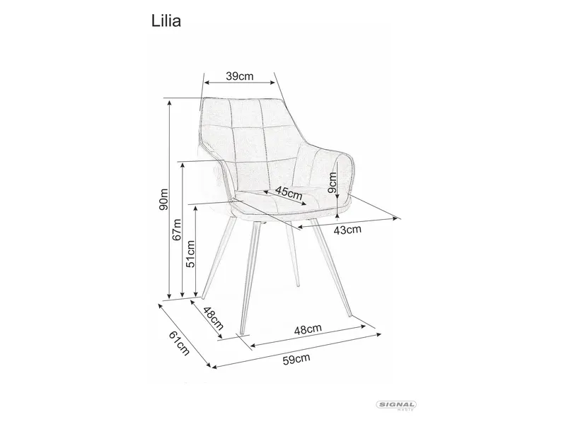 lilia.rys Meble, Wykres, Działka, Krzesło