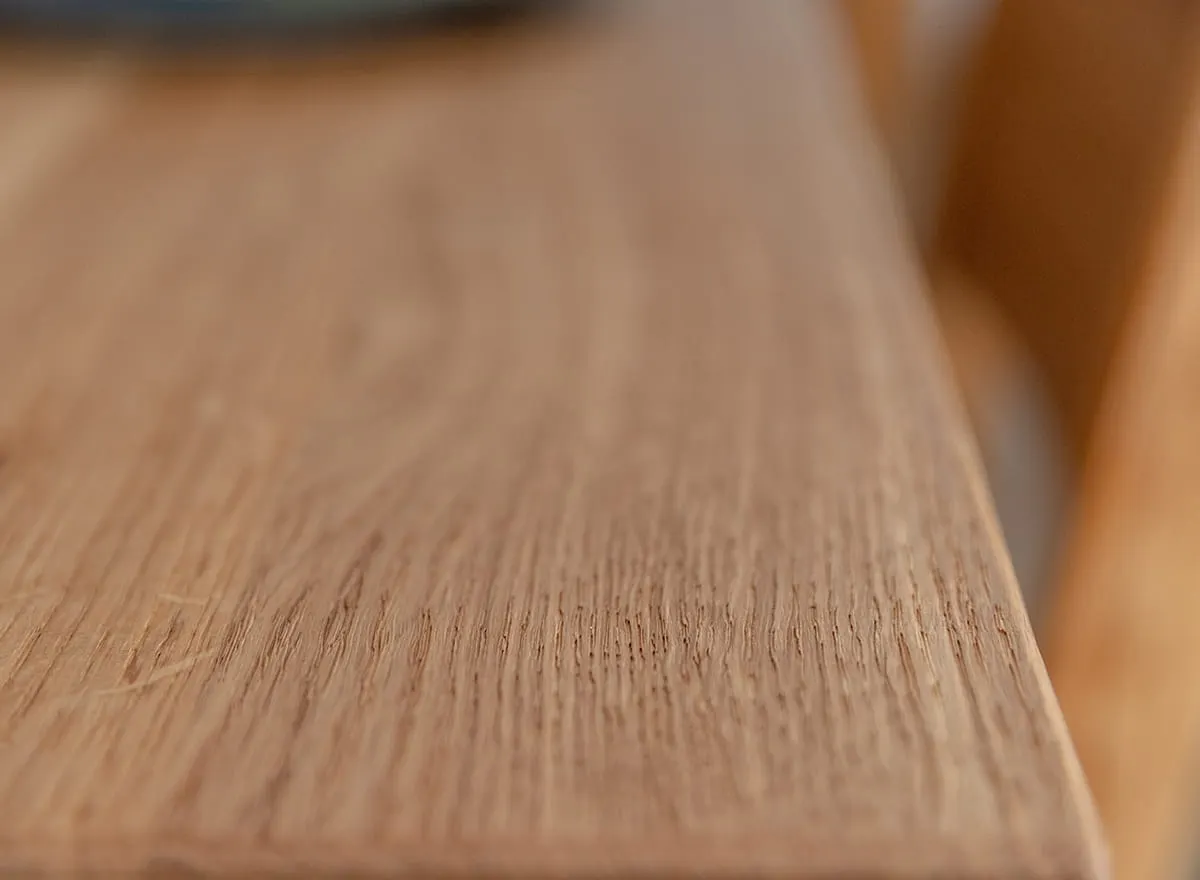 Stół dębowy GAIA 90x180, blat 4cm - dąb olejowany - GAIA90X180