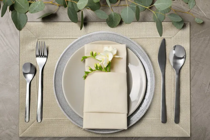 Podkładka na stół LANA 30 X 40 CM BEŻOWY - EU_440366