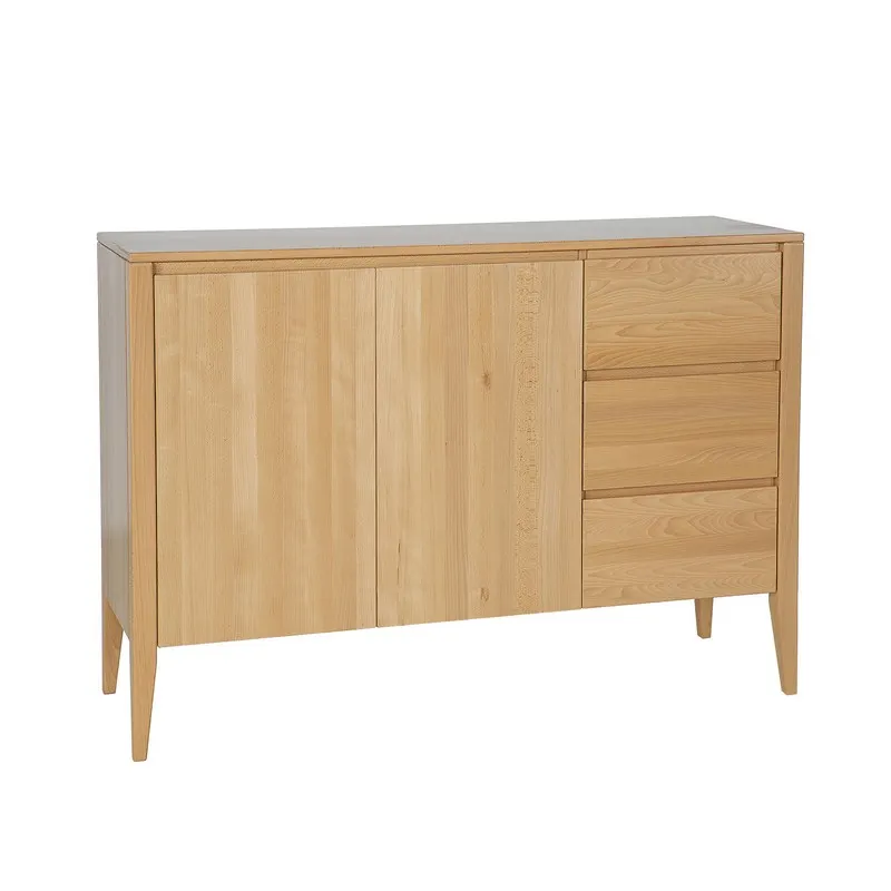 Komoda bukowa KD438 Cherry DREWMAX
