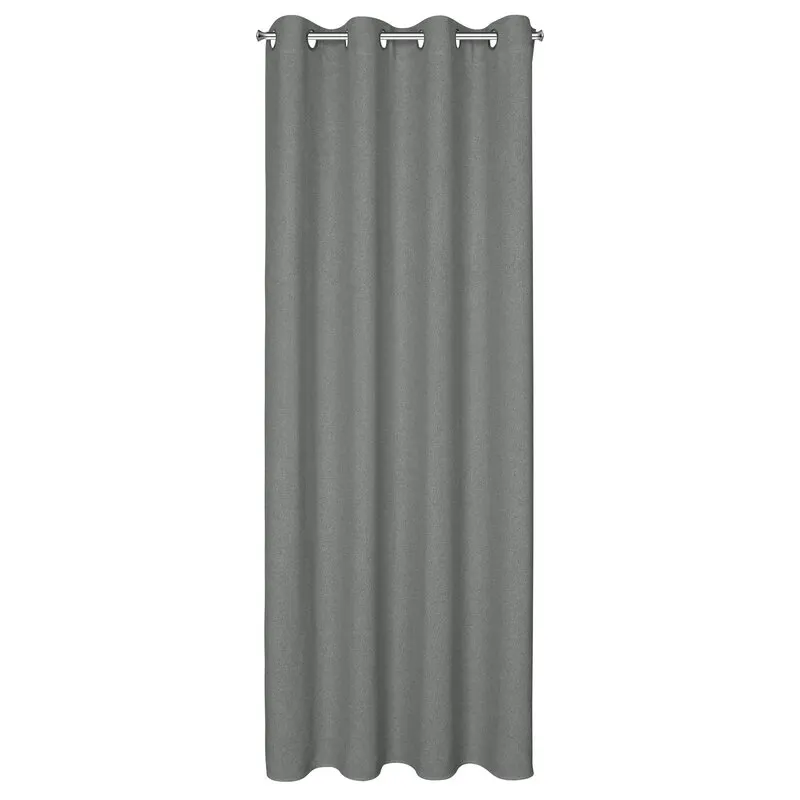 ZASŁONA GOTOWA LIDIA 140X250 CM SZARY - EU_410648