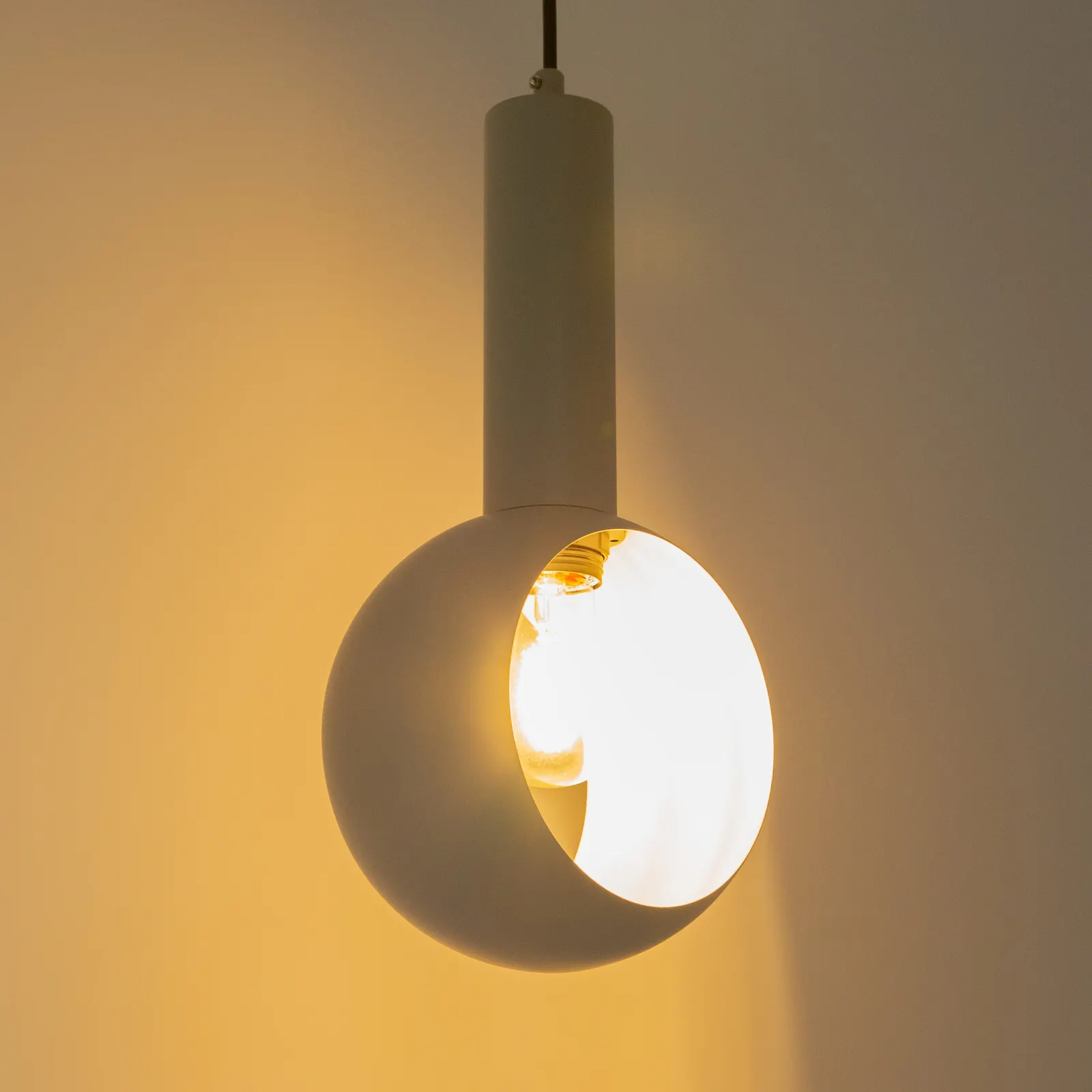 Lampa wisząca VITRUM oczko szary beż - SI_41105