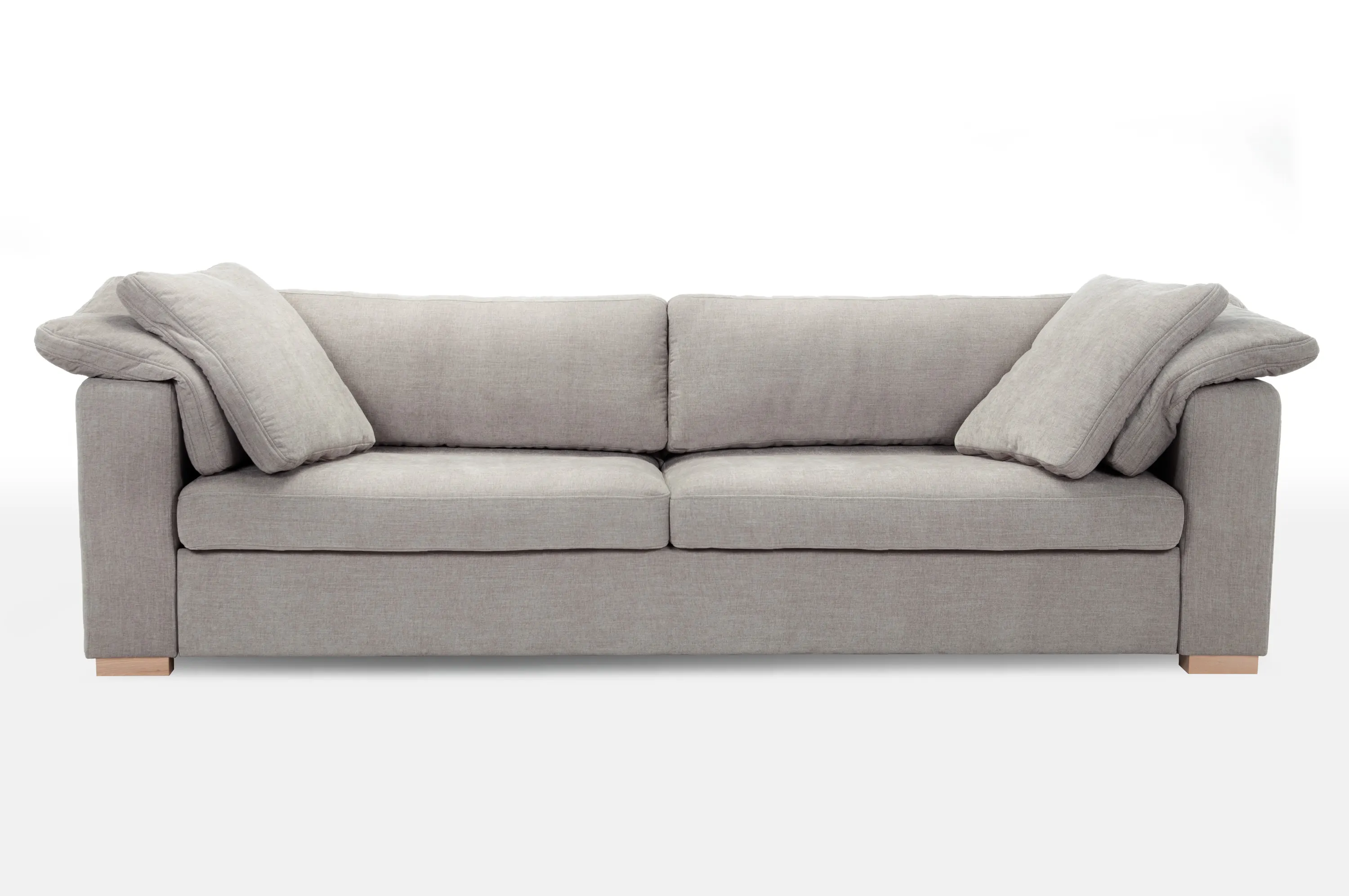 Sofa rozkładana Macaroni taupe MEBLEX - MACARONI-CITY09TAUPE